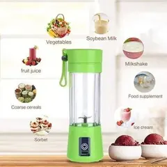 Mini USB Rechargeable Portable Electric Fruit Juicer - Smoothie Maker - Blender Machine - Rokomari